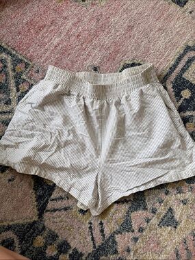 striped boxer style shorts size 10